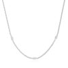 Ania Haie Silver Evil Eye Station Necklace