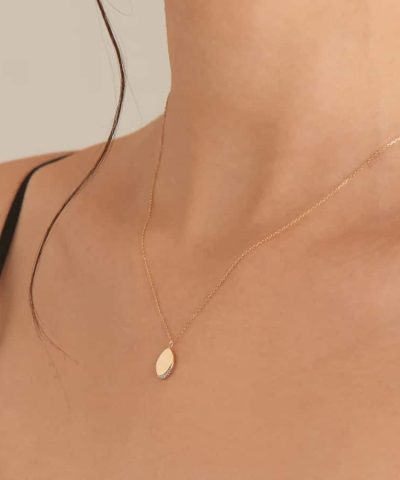 Alternative view of Ania Haie 14kt Gold Magma Diamond Pendant Necklace