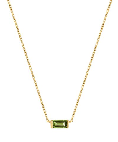 Ania Haie 14kt Gold Tourmaline Necklace