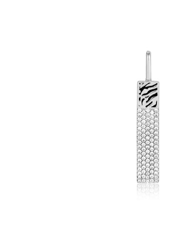 Ania Haie Silver Tiger Bar Charm