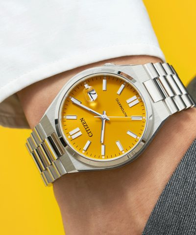 Alternative view of Citizen Male Stainless Steel yellow ø 40mm - NJ0150-81Z