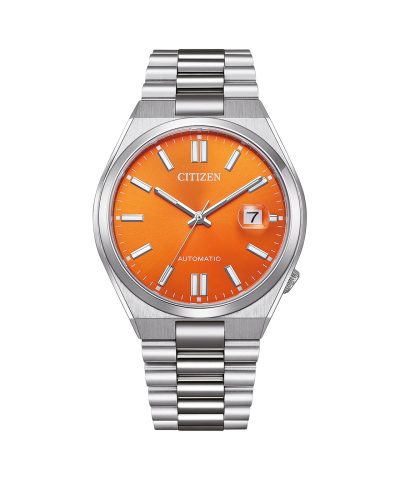 Citizen Male Stainless Steel orange ø 40mm - NJ0151-88Z
