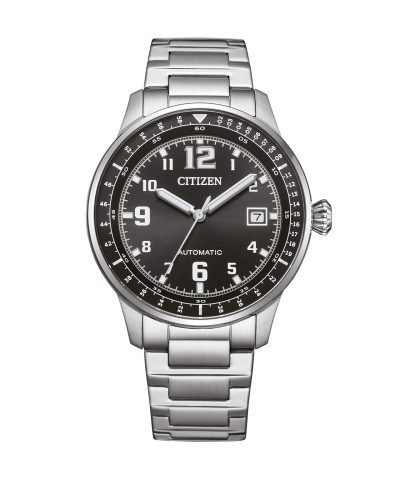Citizen Male Stainless Steel black ø 40mm - NJ0190-51E