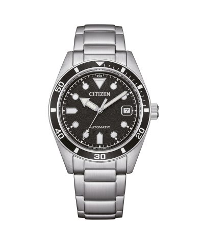 Citizen Male Stainless Steel black ø 38.5mm - NJ0221-50E