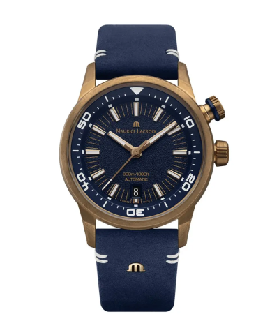 Alternative view of Maurice Lacroix Pontos S Diver 42mm - PT6248-BRZ0B-430-4