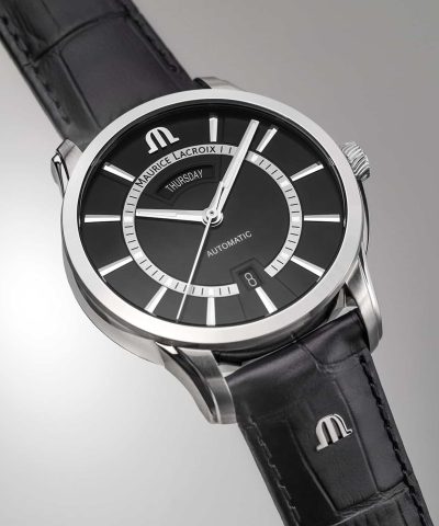 Alternative view of Maurice Lacroix Pontos Day Date 41mm - PT6358-SS001-332-2