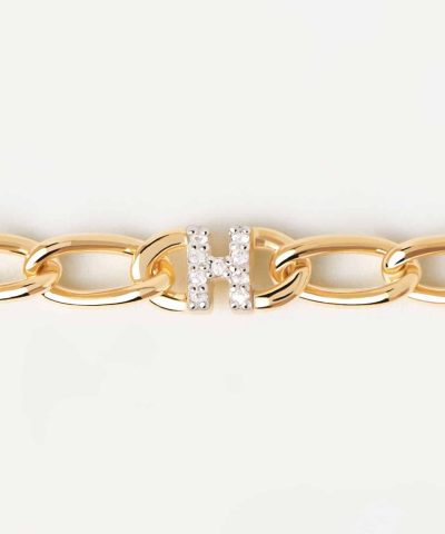 Alternative view of PDPaola Letter H Bracelet