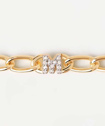 Alternative view of PDPaola Letter M Bracelet