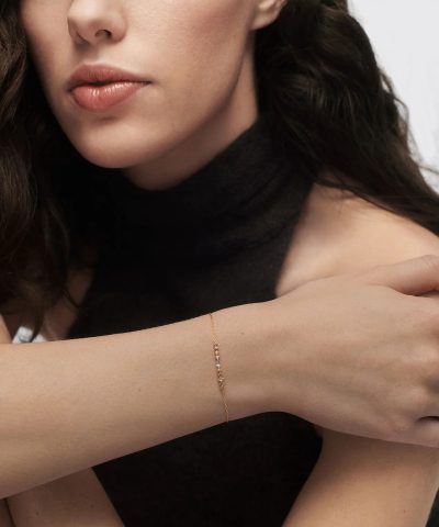 Alternative view of PDPaola Lotus Bracelet