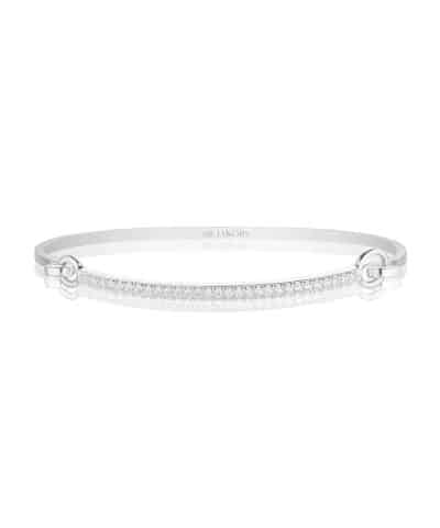 Sif Jakobs Bangle Capizzi - With White Zirconia