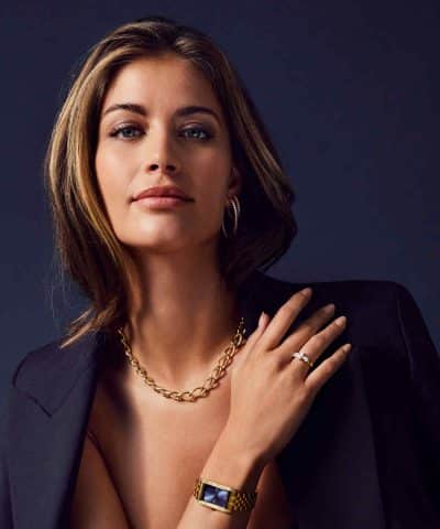 Alternative view of Sif Jakobs Chain Ellisse - 18k Gold Plated