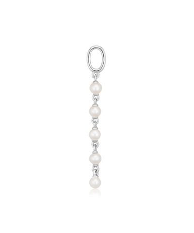 Sif Jakobs Hoop Charm Perla Cinque - With Freshwater Pearls