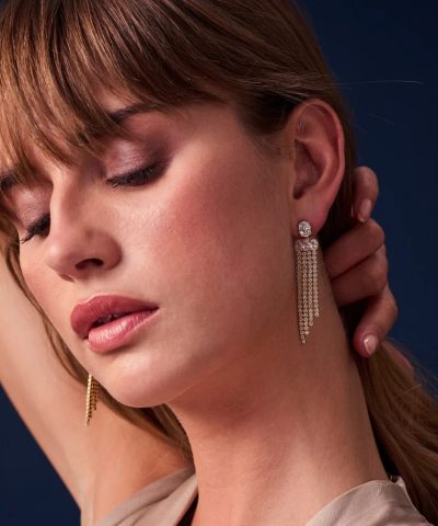 Alternative view of Sif Jakobs Earrings Ellisse Lungo Exclusive Piccolo