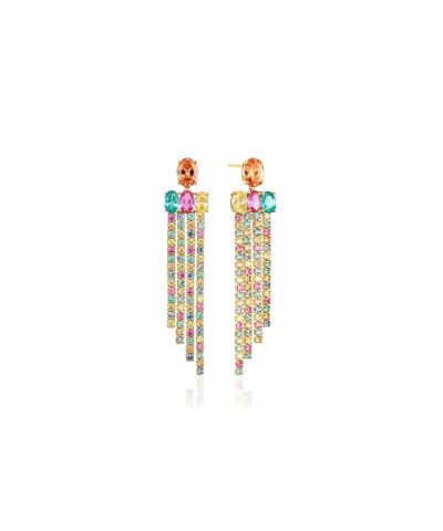Sif Jakobs Earrings Ellisse Lungo Exclusive Piccolo