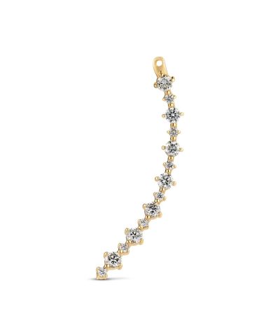 Sif Jakobs Earring Brina Lungo Charm Right - with lab-grown diamonds