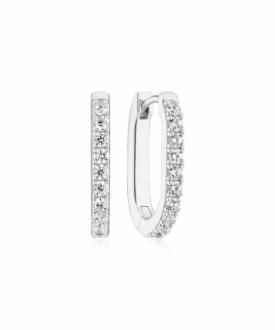 Sif Jakobs Earrings Capizzi with white zirconia