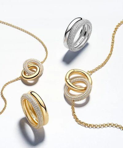 Alternative view of Sif Jakobs Necklace Carrara Due Piccolo