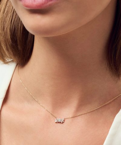 Alternative view of Sif Jakobs Necklace Lovere - with lab-grown diamonds