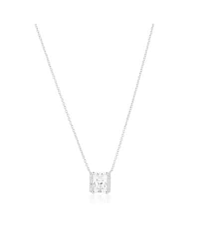 Sif Jakobs Necklace Roccanova X-grande - With White Zirconia