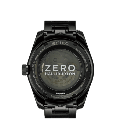 Alternative view of Seiko Presage Sharp Edged Zero Halliburton Limited Edition - SPB271J1
