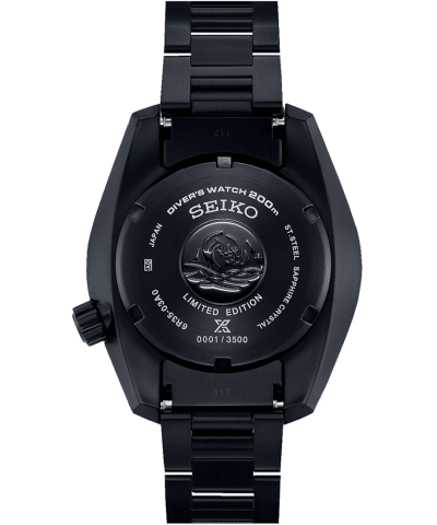 Alternative view of Seiko Prospex Black Series ‘Night Vision’ Sumo Diver Limited Edition - SPB433J1