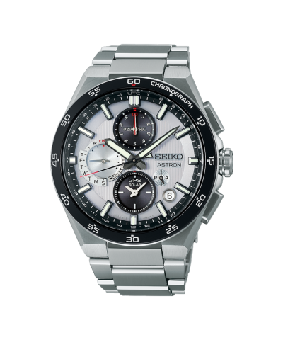 Seiko Astron GPS Solar Dual-Time Chronograph 5X83 - SSH153J1