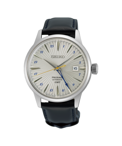 Seiko Presage Coctail Time GMT "Silver Bullet" 40.5mm - SSK049J1