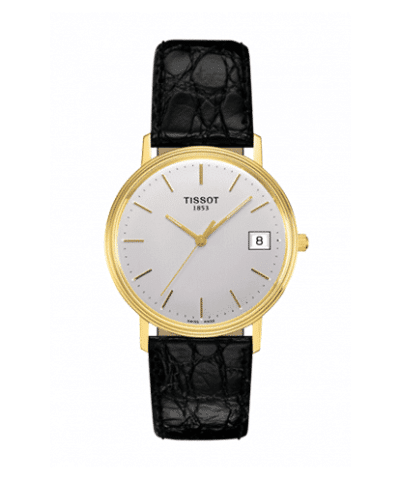 Tissot Goldrun HESALITE 18K Gold. T7.13.401.31