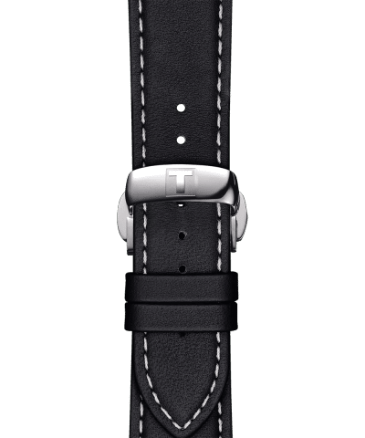Tissot Official Black Leather Strap 21MM