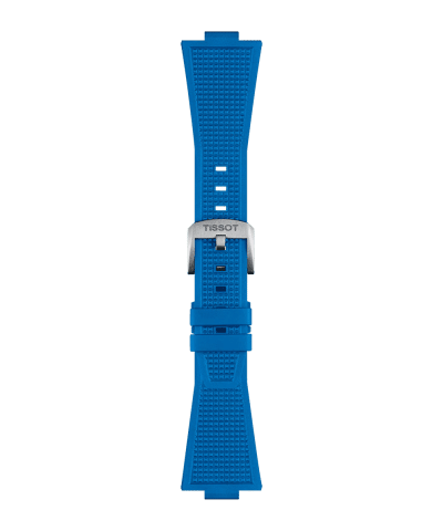 Alternative view of Tissot Official Blue PRX Rubber Strap