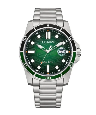 Citizen Eco-Drive herreur i stål AW1811-82X