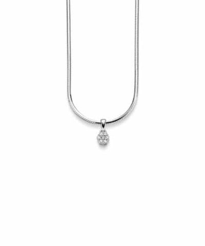 GD Forever hv.gull anheng med diamant 0,05 ct W/SI