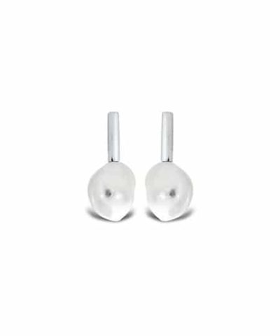 GD Solveig Ørepynt i sølv med barokk perler