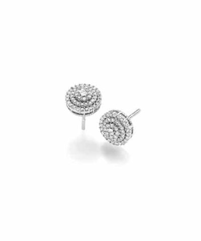 GD 100Diamonds GINE hv.gull ørepynt m/diamant 0,50ct W/SI